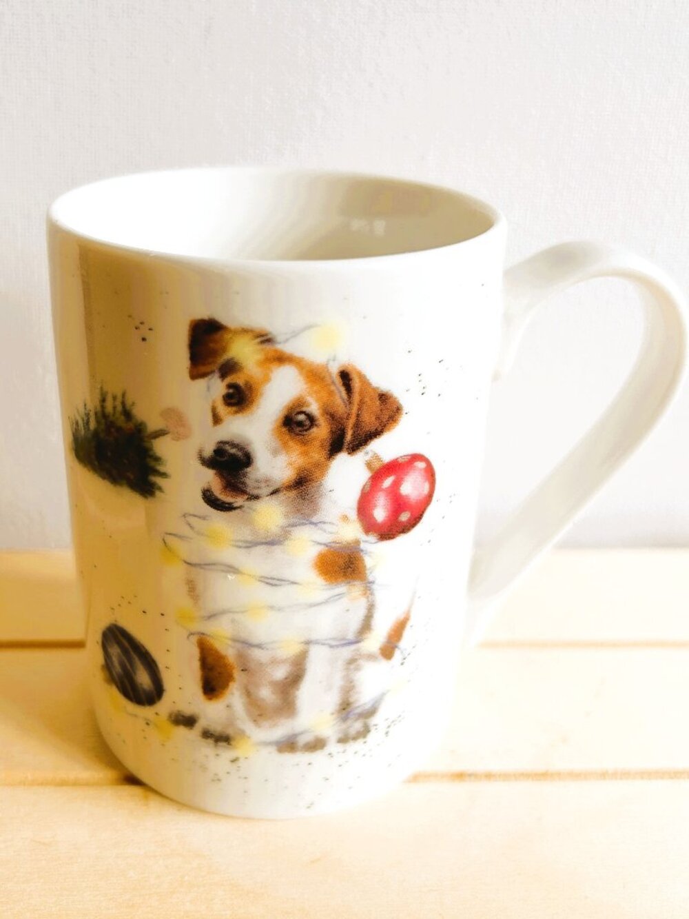 Wrendale Designs Jack Russell Terrier Vintage Christmas Mug